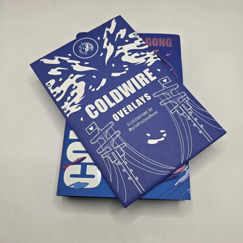 Coldwire FairyLoot Exclusive Hardcover Sprayed Edges Overlays YA Sci-Fi